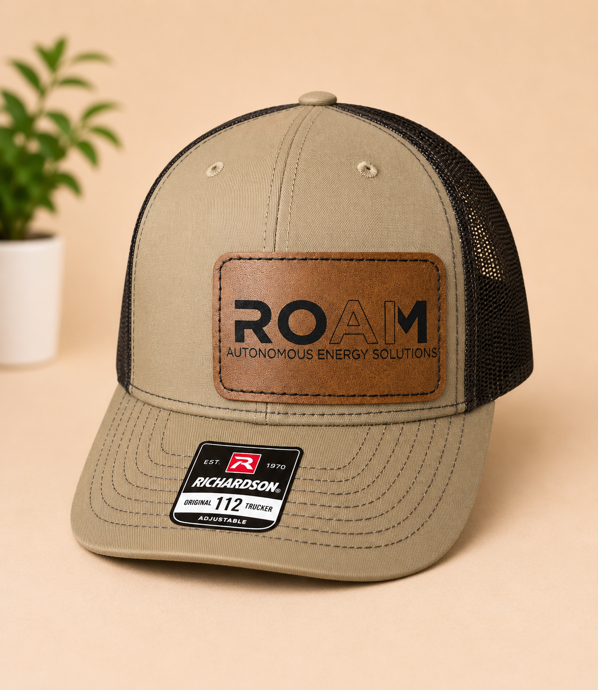 Personalized Hats with Patches - Richardson 112 Snapback