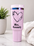 Teacher Tumbler - 40 oz with Handle