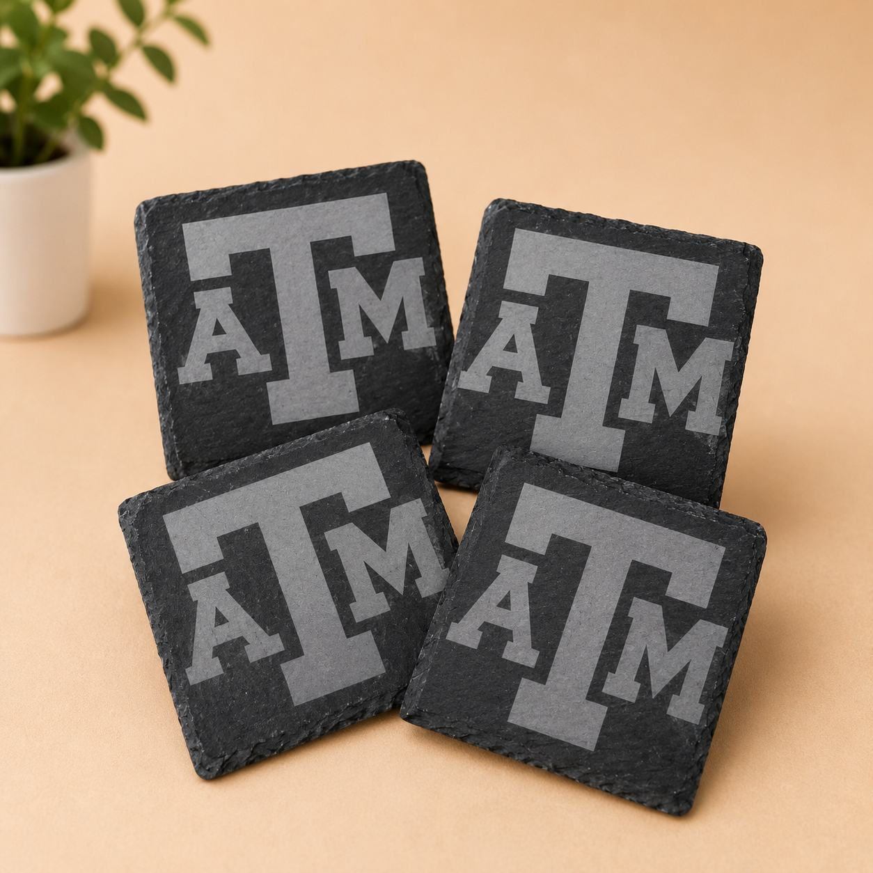 Stone Coasters - Set of 4
