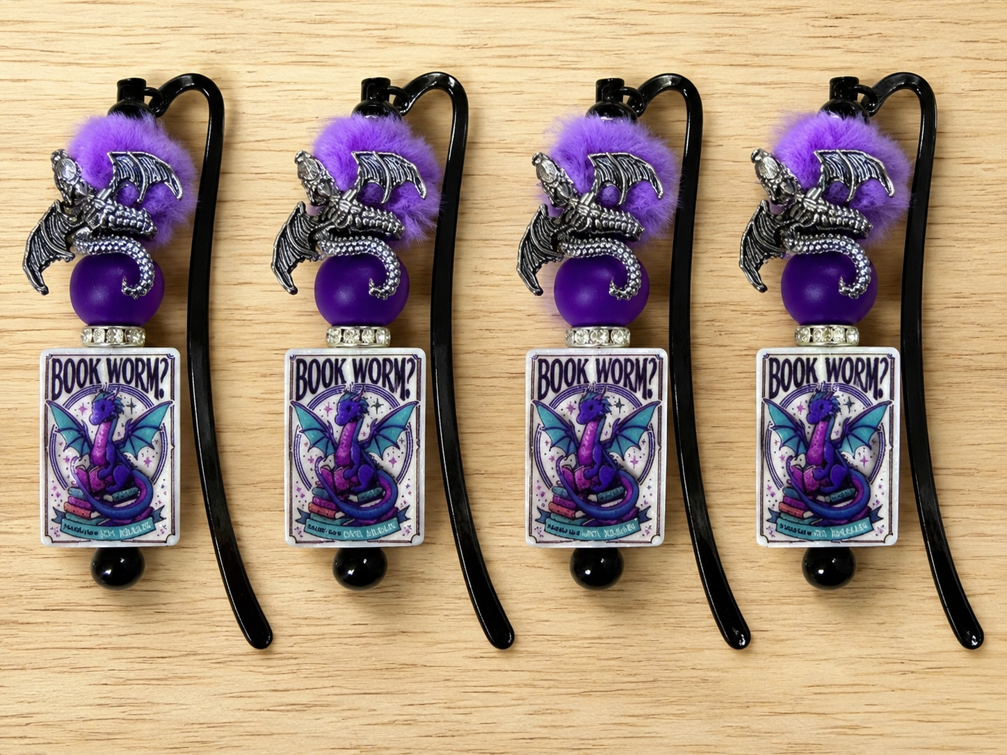 Book Dragon Bookmarks