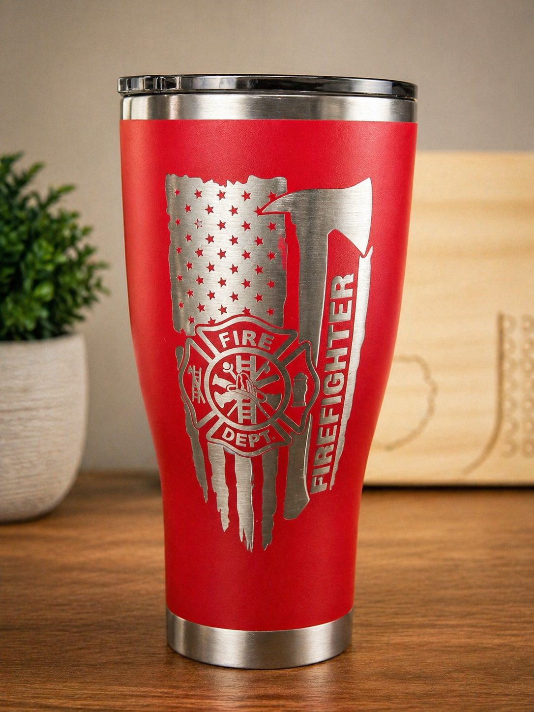 30 oz Firefighter Tumbler